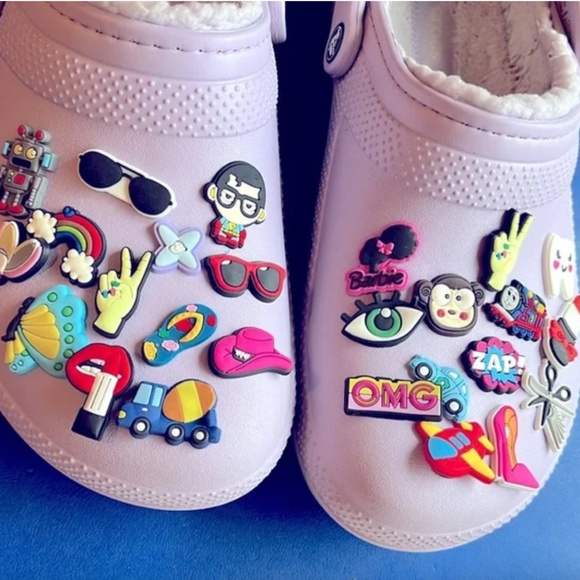 2/$5 CROCS JIBBITZ SHOE CHARMS- NEW, assorted- you pick! - Picture 1 of 13